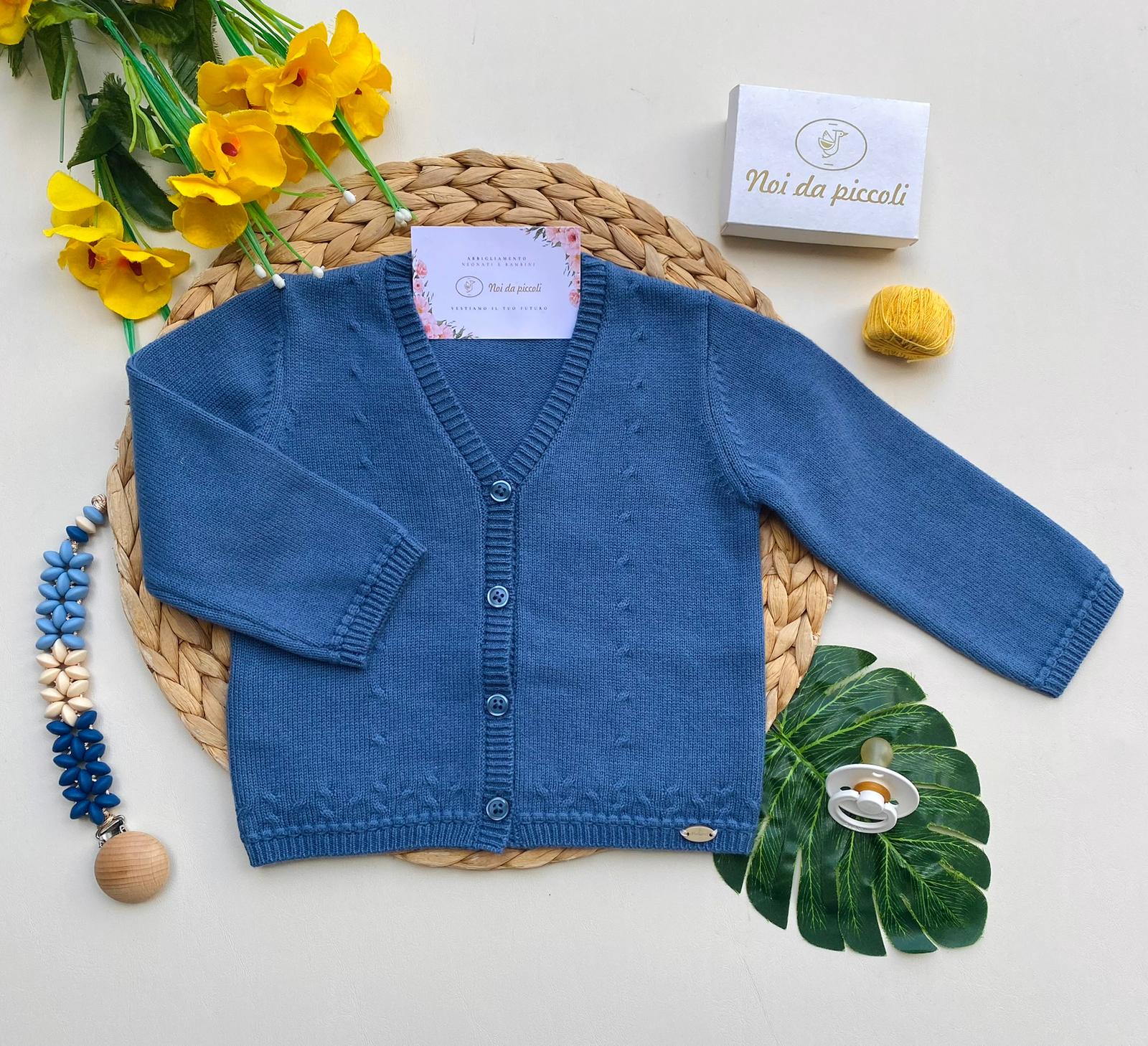 GOLFINO CON BOTTONCINI 100% CALDO COTONE ARTICO - Noi da piccoli