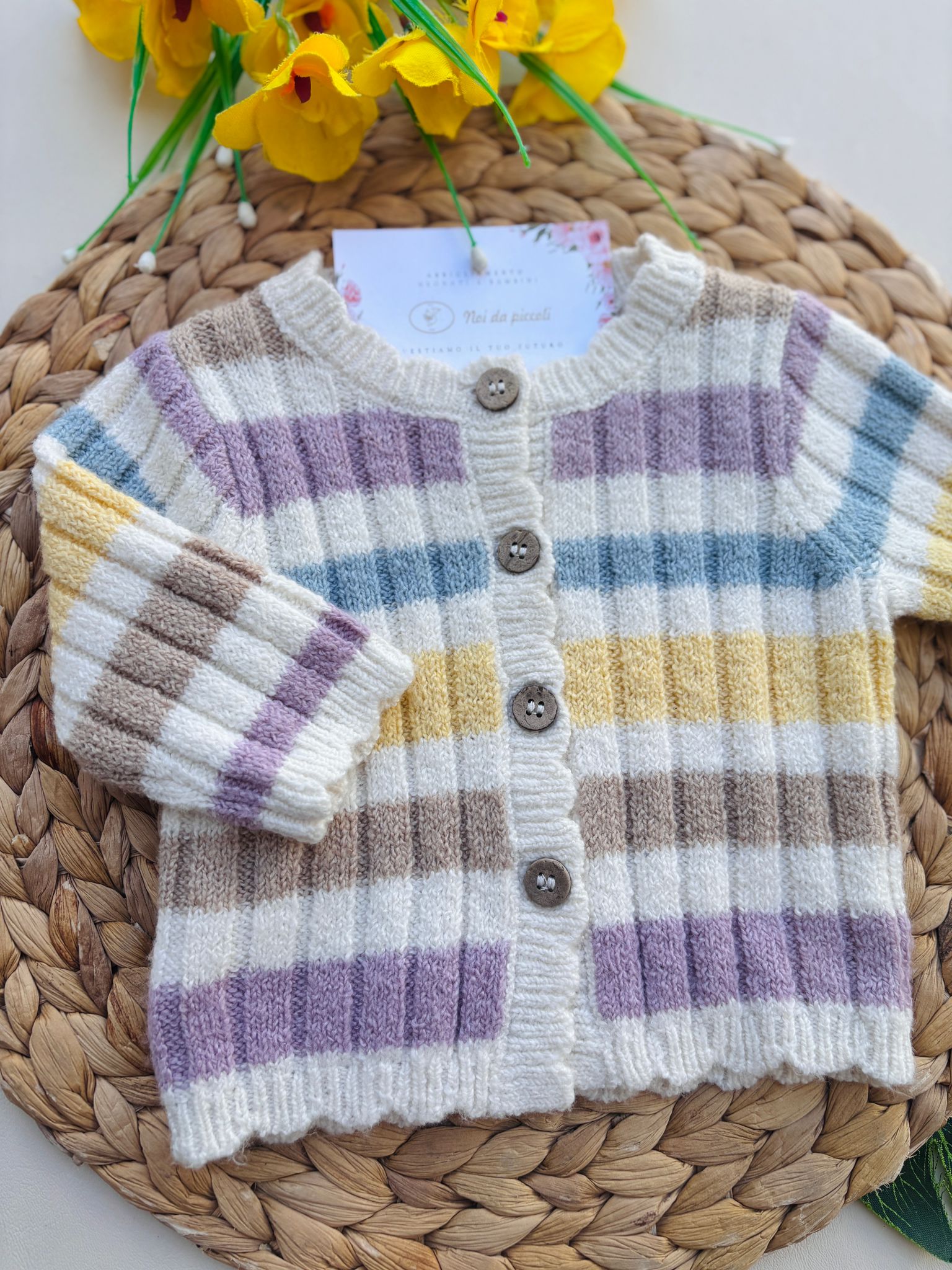 GOLFINO FILATO CALDO PANNA - Noi da piccoli