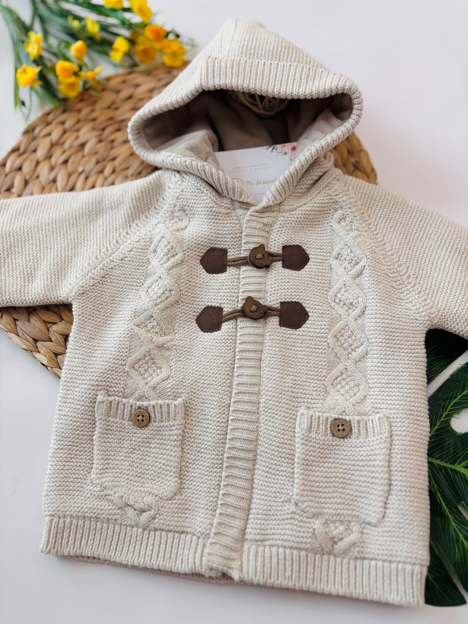 GOLFINO FILATO CALDO PANNA - Noi da piccoli