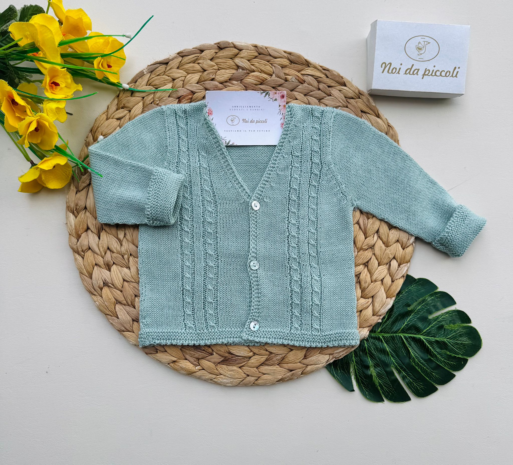 GOLFINO FILATO FRESCO VERDE - Noi da piccoli