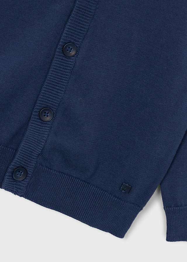 GOLFINO IN COTONE BLU - Noi da piccoli