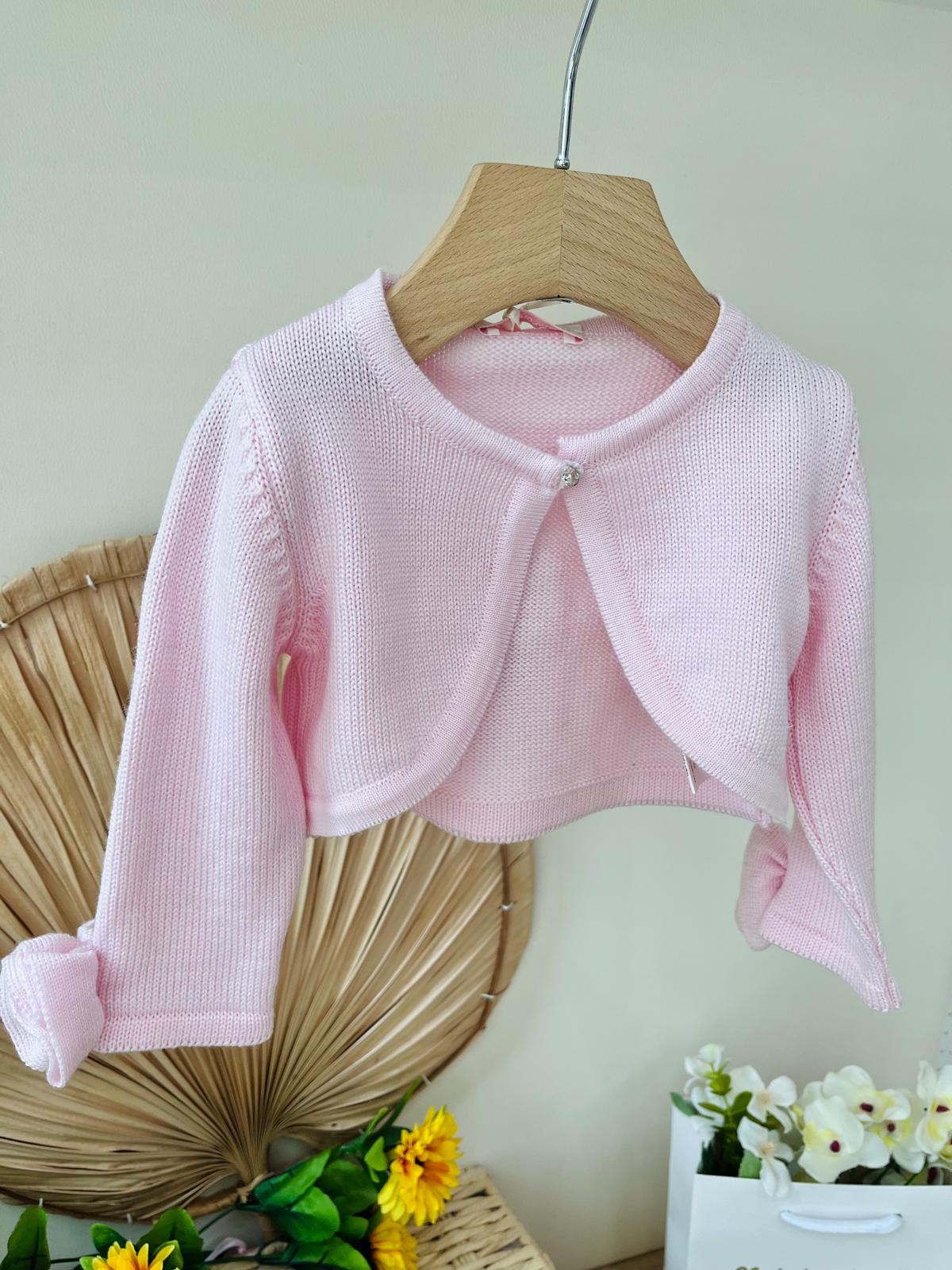 GOLFINO ROSA CALDO COTONE Rosa - Noi da piccoli