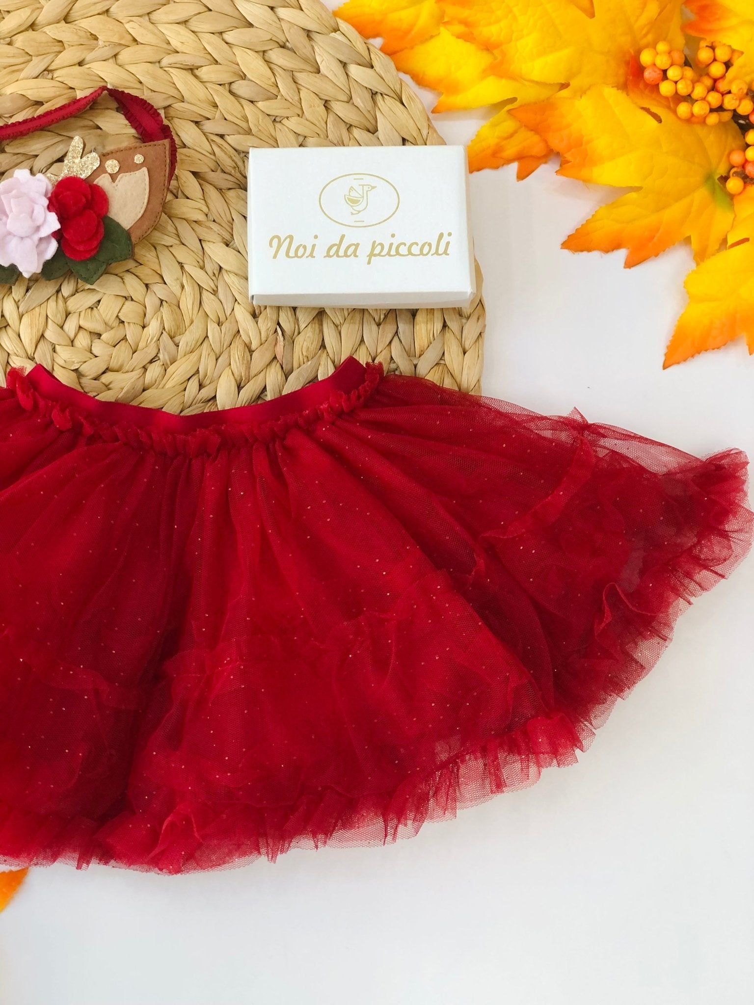 GONNA IN TULLE ROSSO - Noi da piccoli