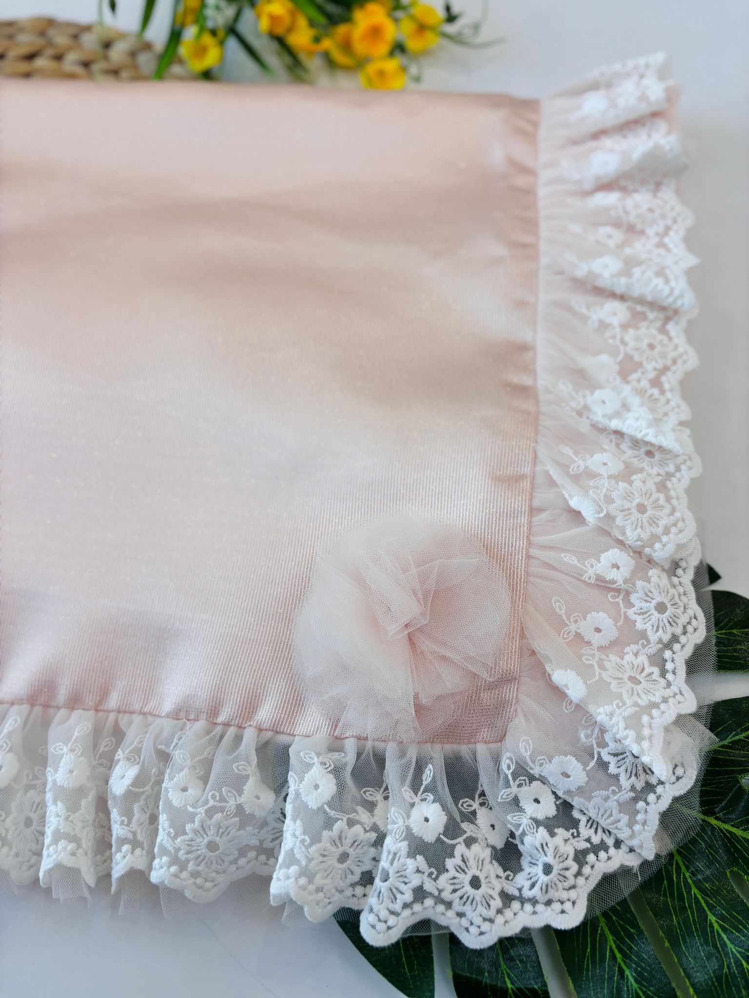 COPERTINA COTONE CALDO ROSA
