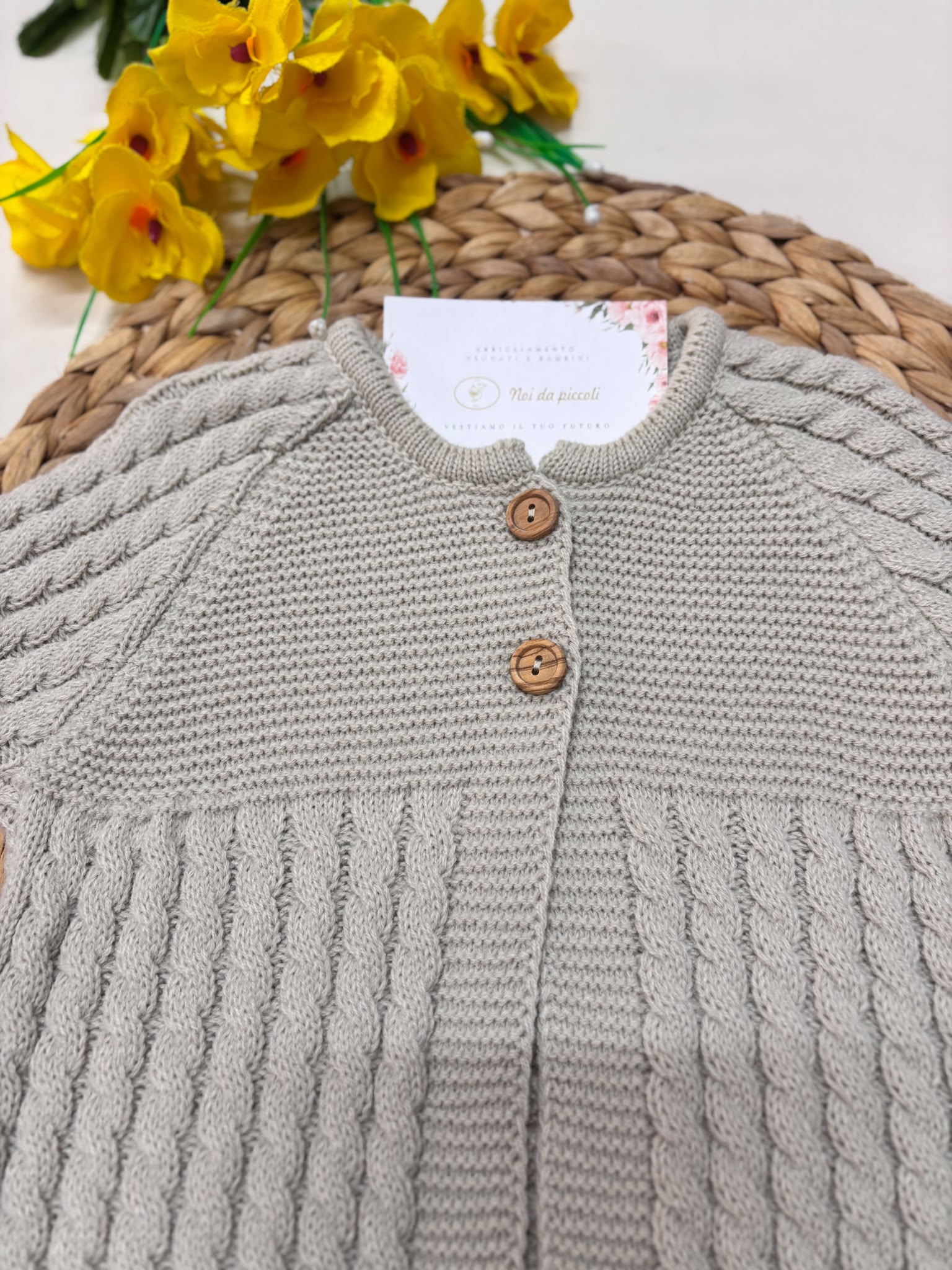 GOLFINO FILATO CALDO BEIGE