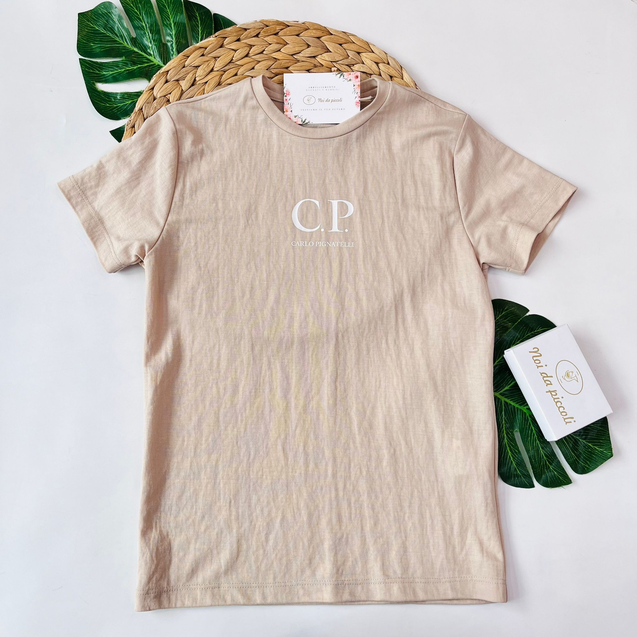 MAGLIA BEIGE C.P. COTONE FRESCO - Noi da piccoli