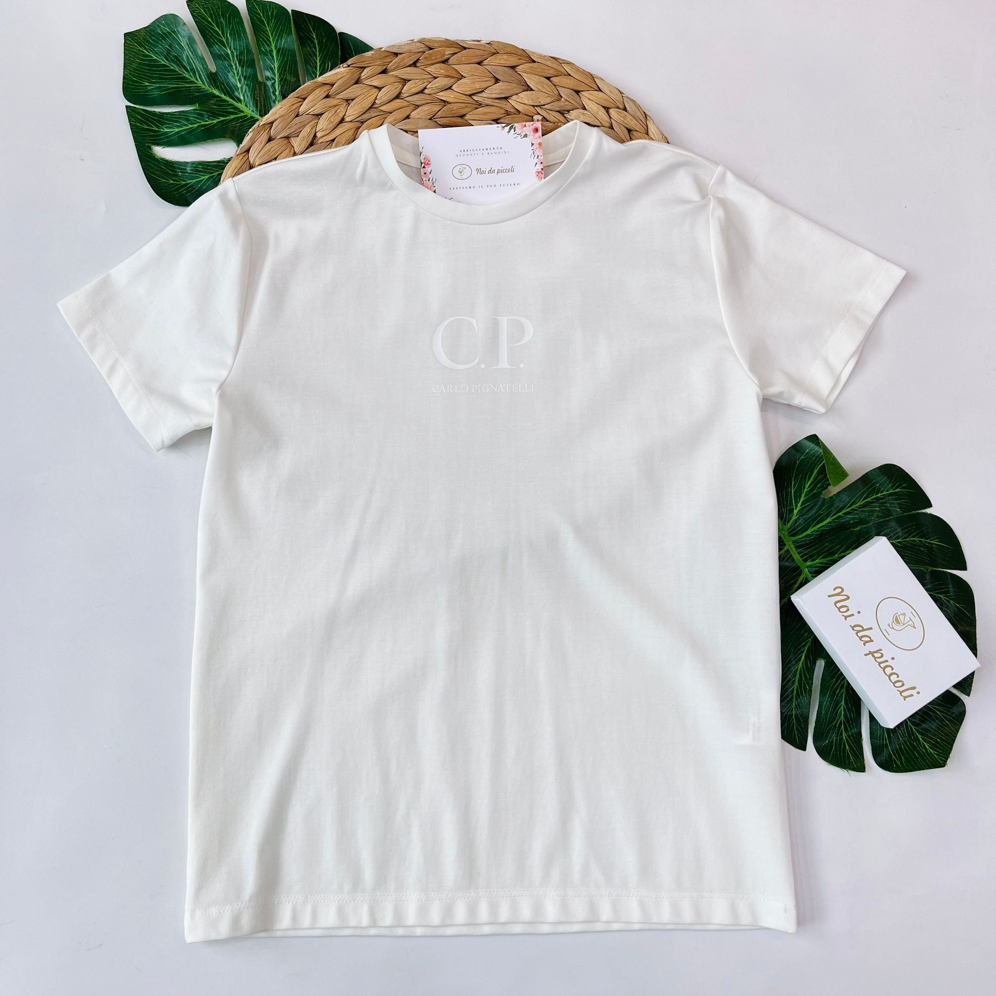 MAGLIA BIANCA C.P COTONE FRESCO - Noi da piccoli