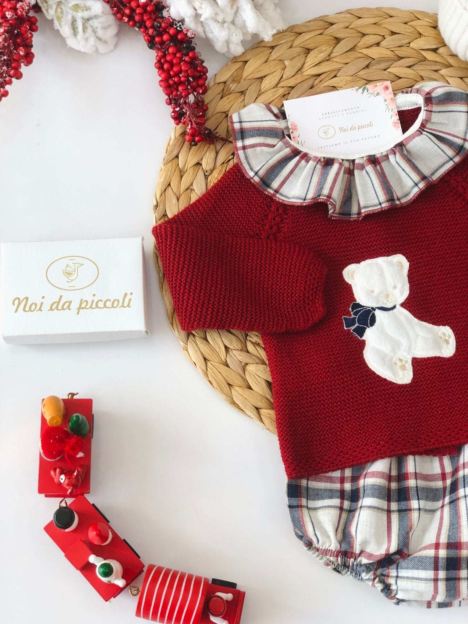 MAGLIA CON CULOTTE FILATO CALDO RIOJA - Noi da piccoli