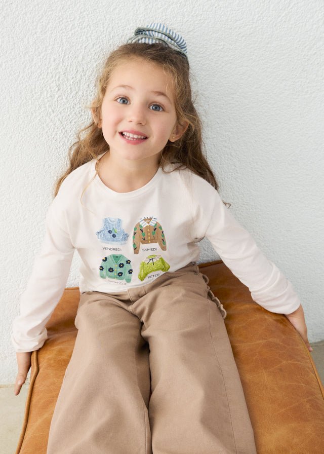 MAGLIA COTONE CALDO CRUDO - Noi da piccoli
