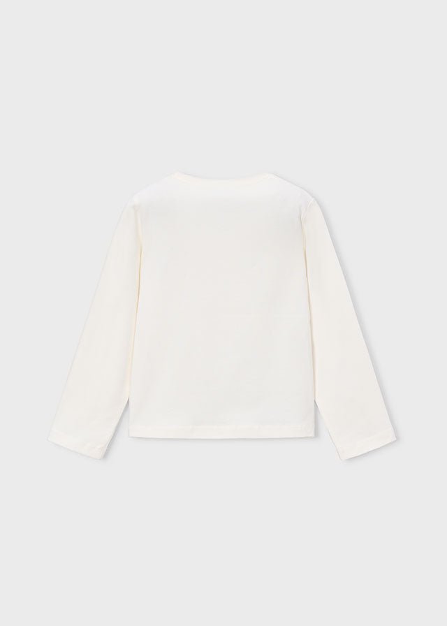 MAGLIA CRUDO IN COTONE CALDO - Noi da piccoli