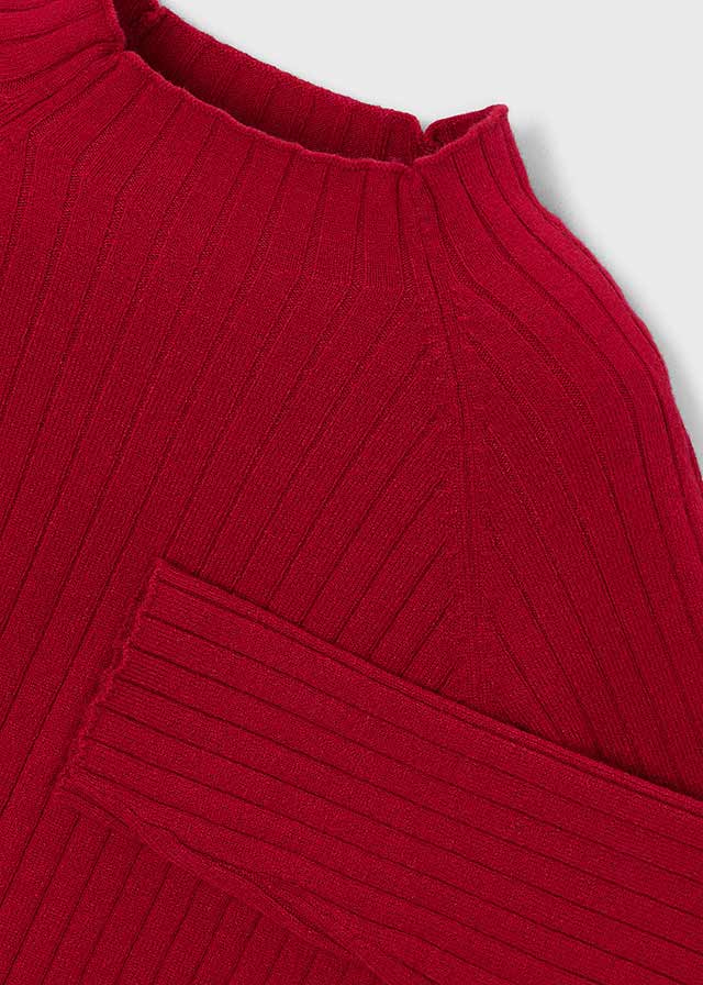 MAGLIA FILATO CALDO ROSSO - Noi da piccoli