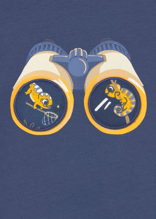 MAGLIETTINA IN COTONE OCEANO - Noi da piccoli