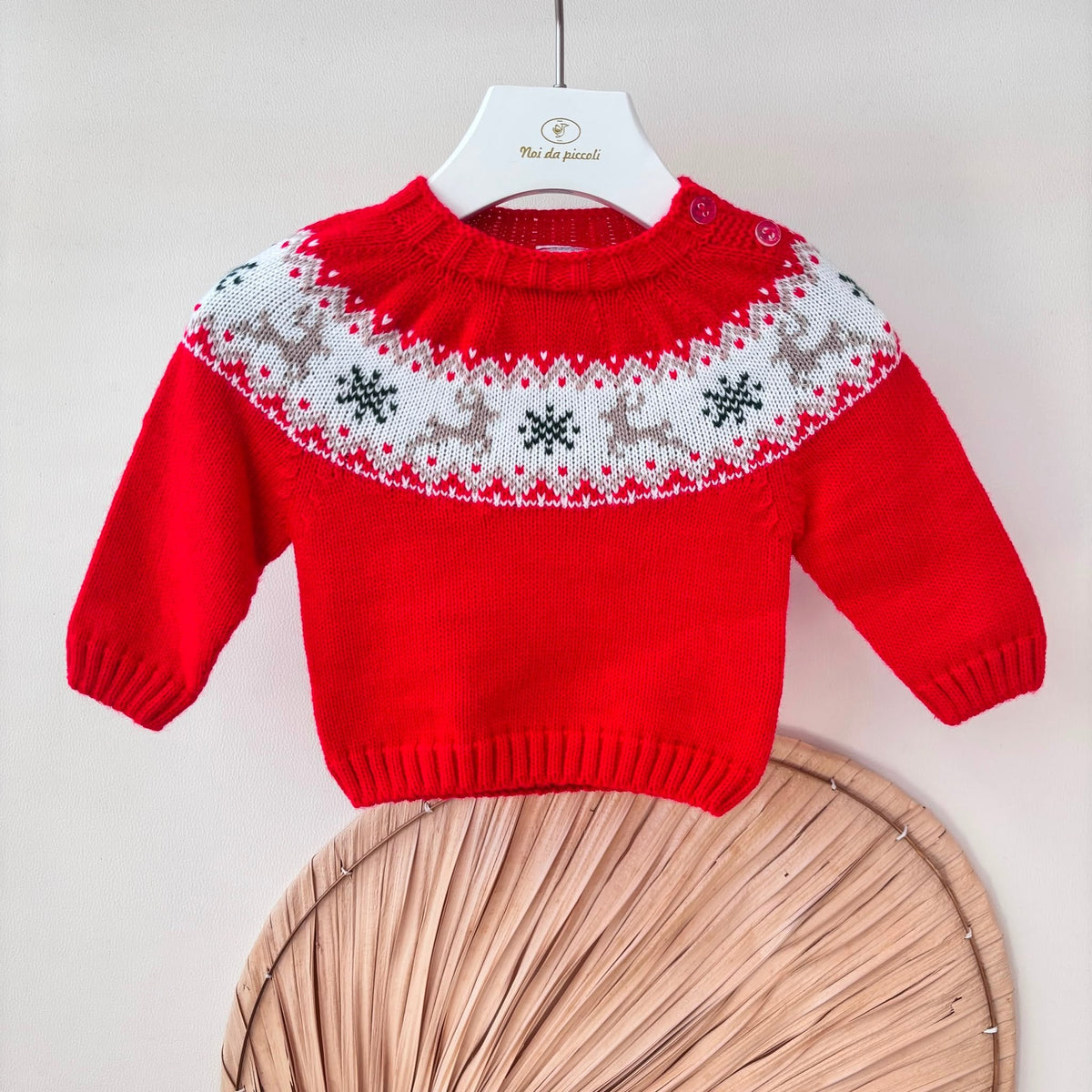 Maglioncino Dolce Natale Rosso Sardon