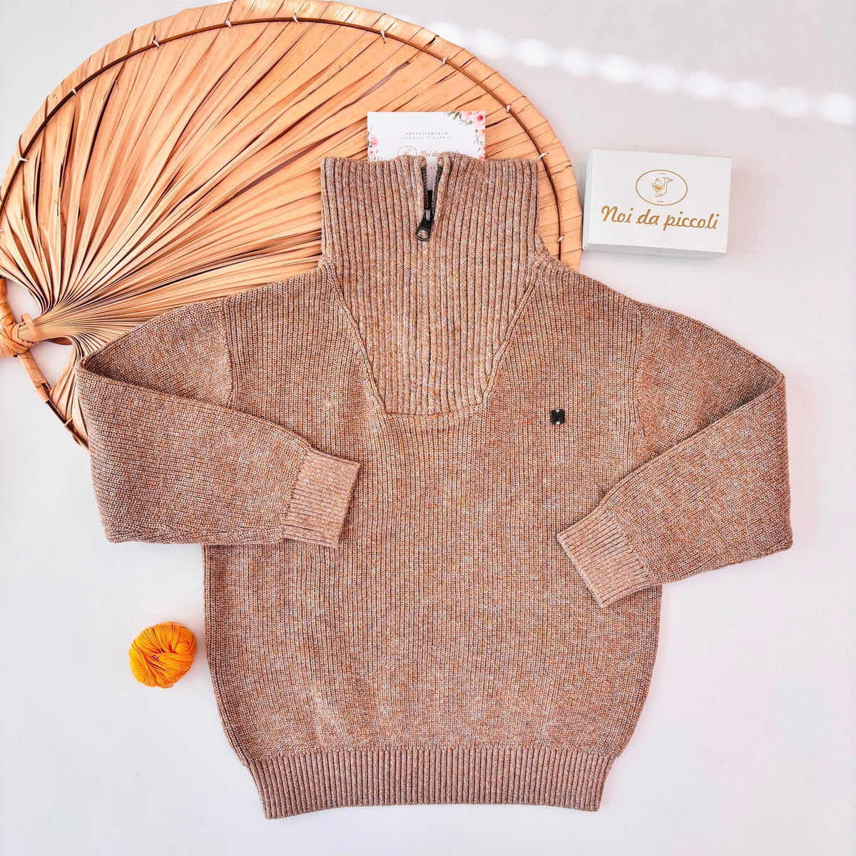Maglione Casual in Cotone Caldo Beige Mayoral