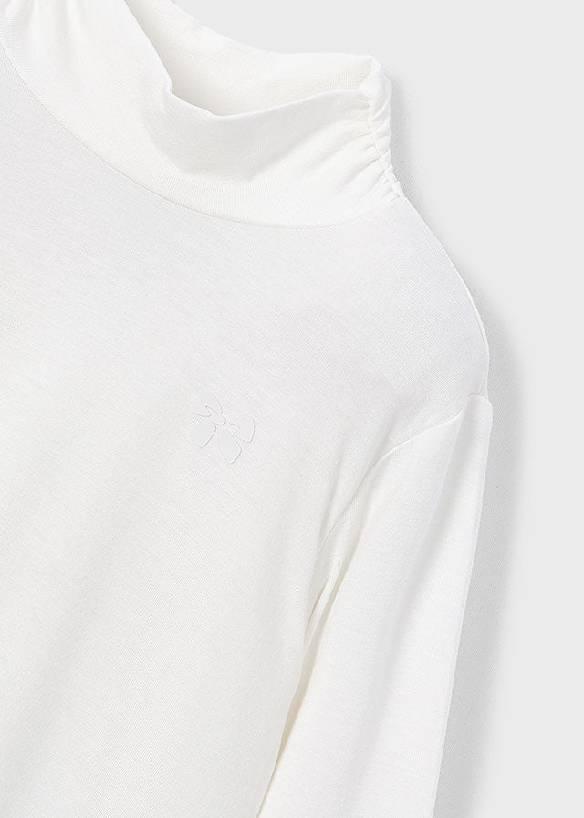 MAGLIONE DOLCEVITA BIANCO - Noi da piccoli