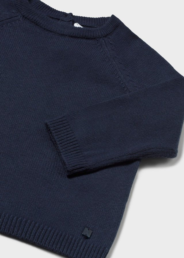 MAGLIONE ELEGANTE IN FILATO CALDO AZUL - Noi da piccoli