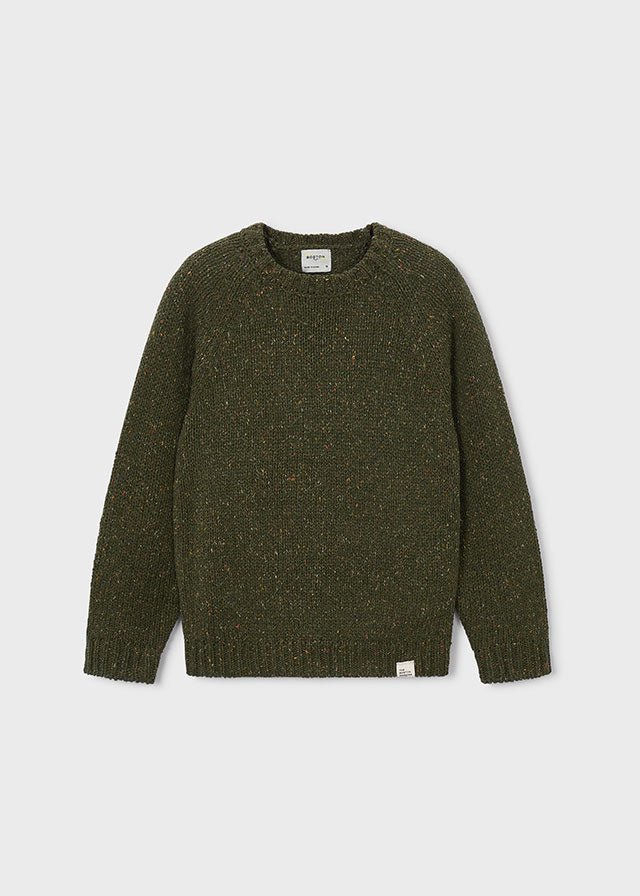 Maglione in Filato Caldo Verde Mayoral