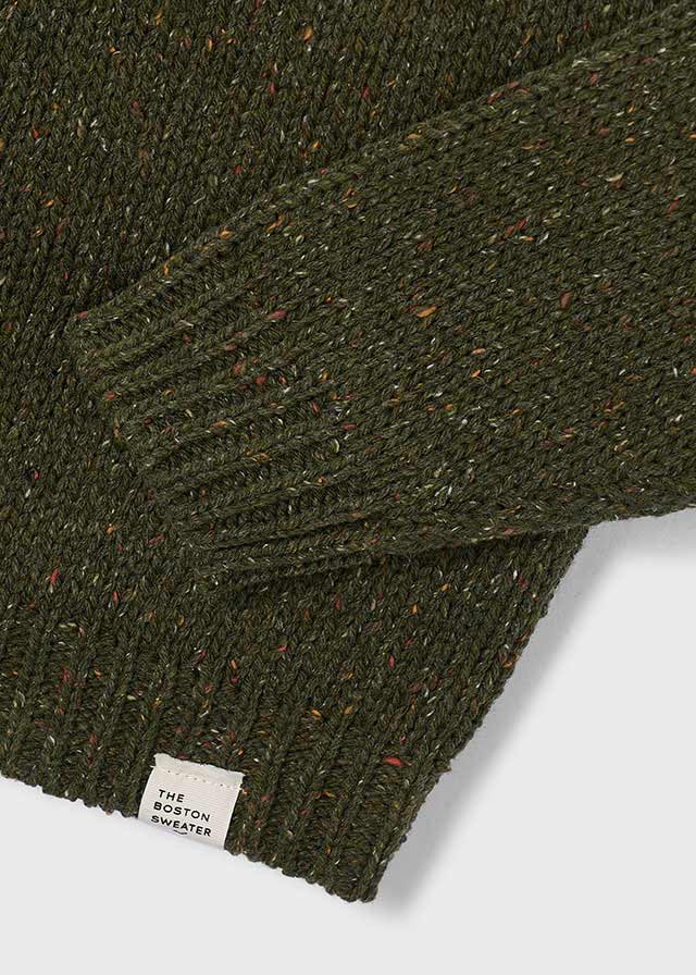 Maglione in Filato Caldo Verde Mayoral - dettaglio 1