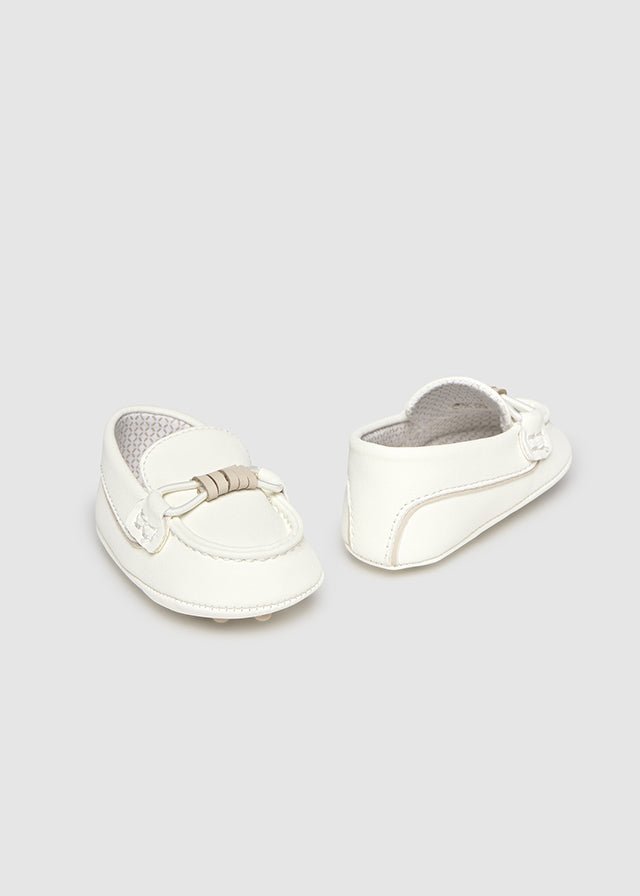 MOCASSINO IN PELLE CRUDO - Noi da piccoli