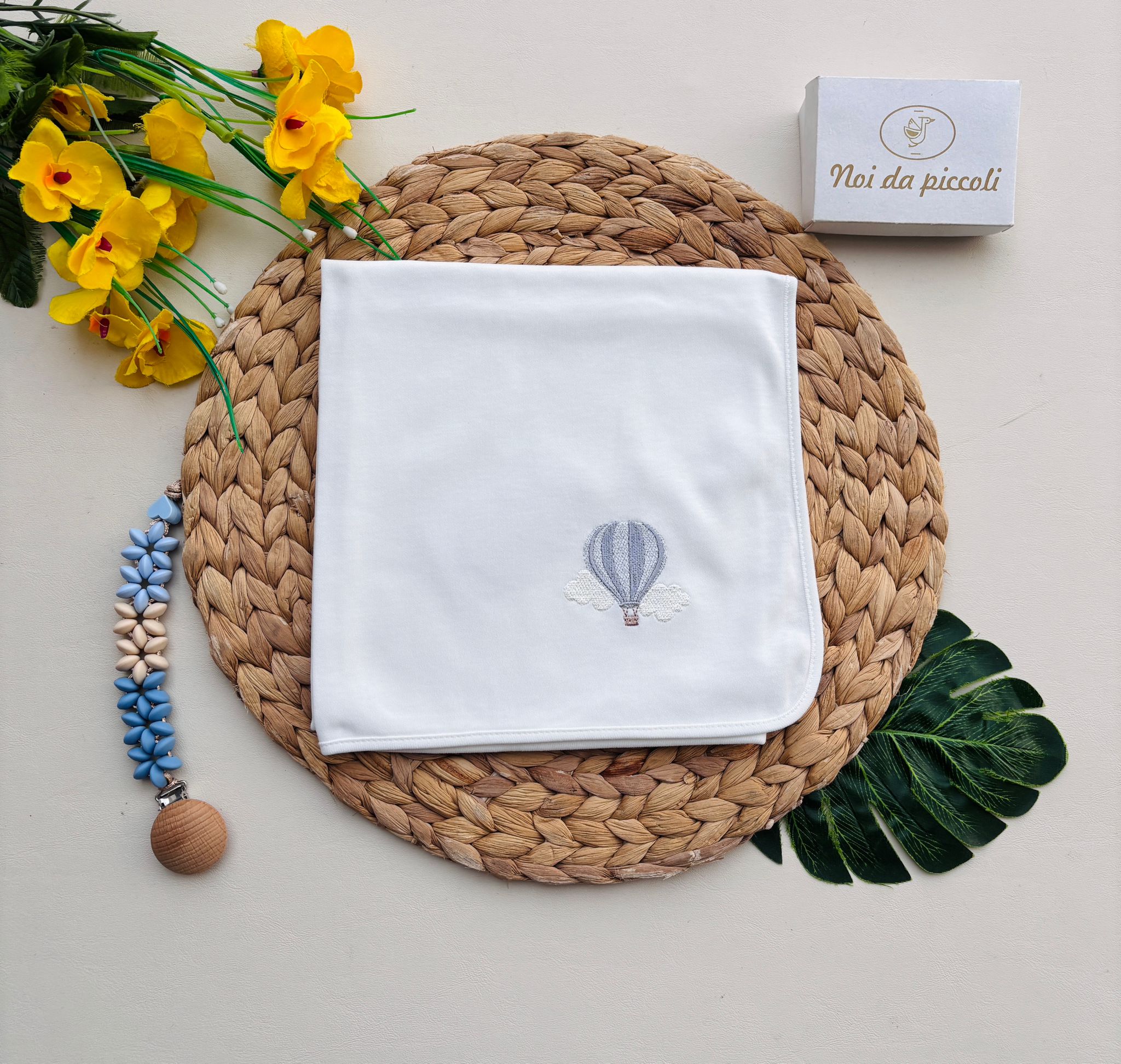 MUSSOLA 100 % COTONE BIANCO - Noi da piccoli