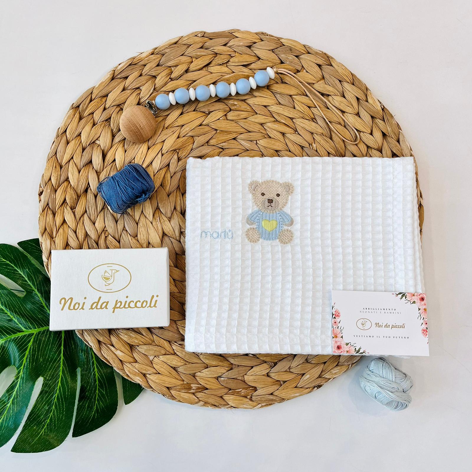 MUSSOLA NIDO D'APE POLVERE LIME - Noi da piccoli