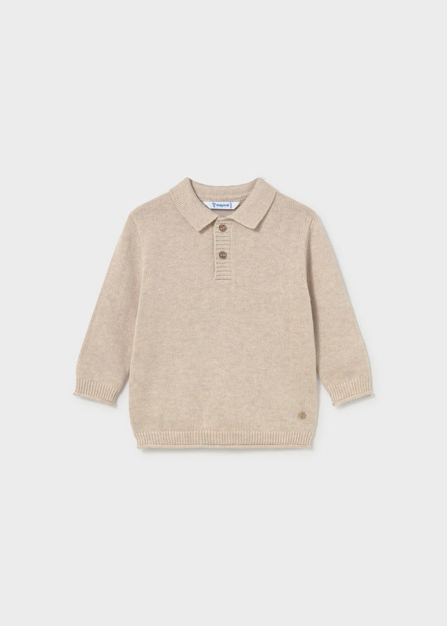 MAGLIA BEIGE IN FILATO CALDO