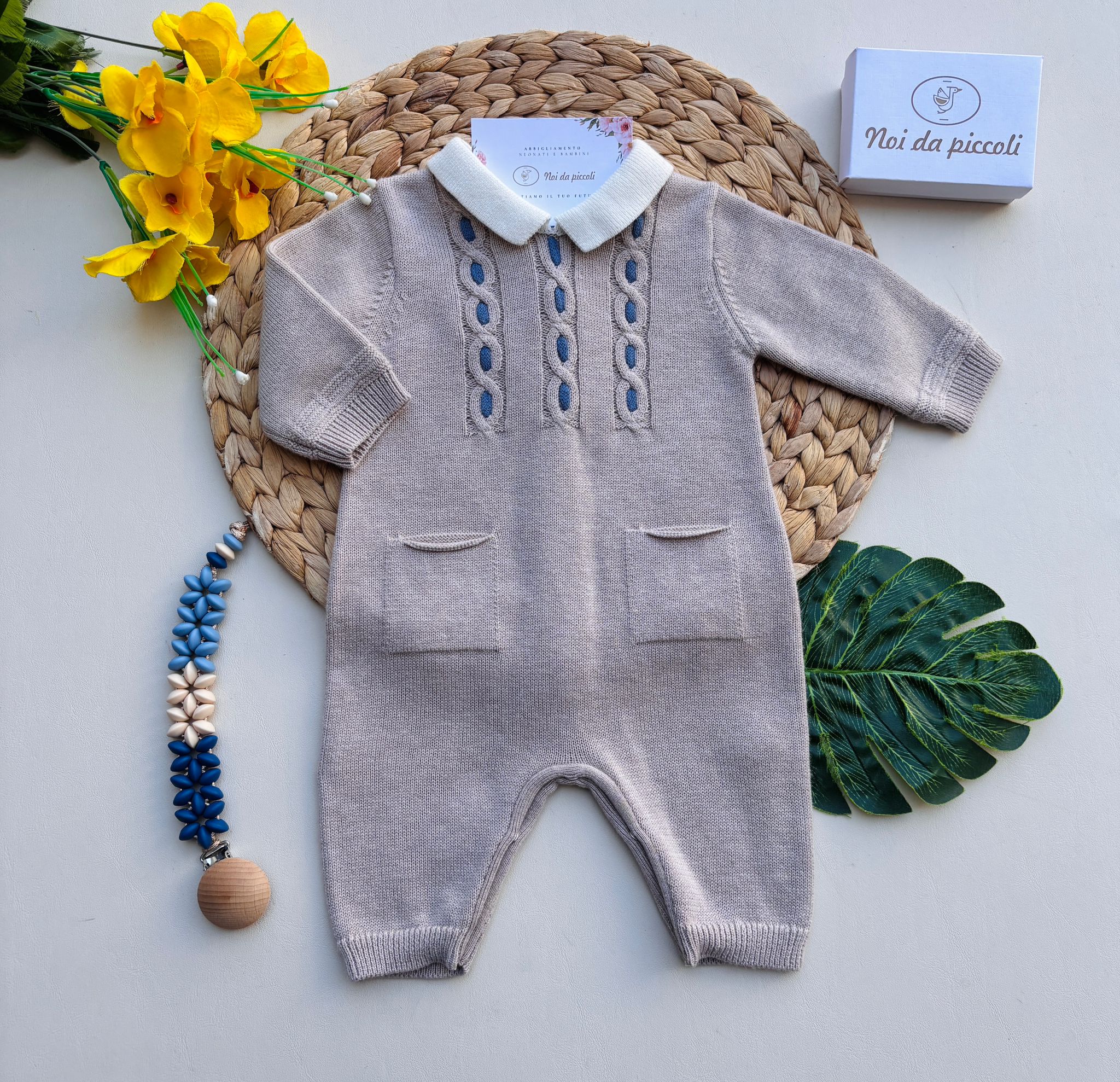 TUTINA IN FILATO CALDO  BEIGE