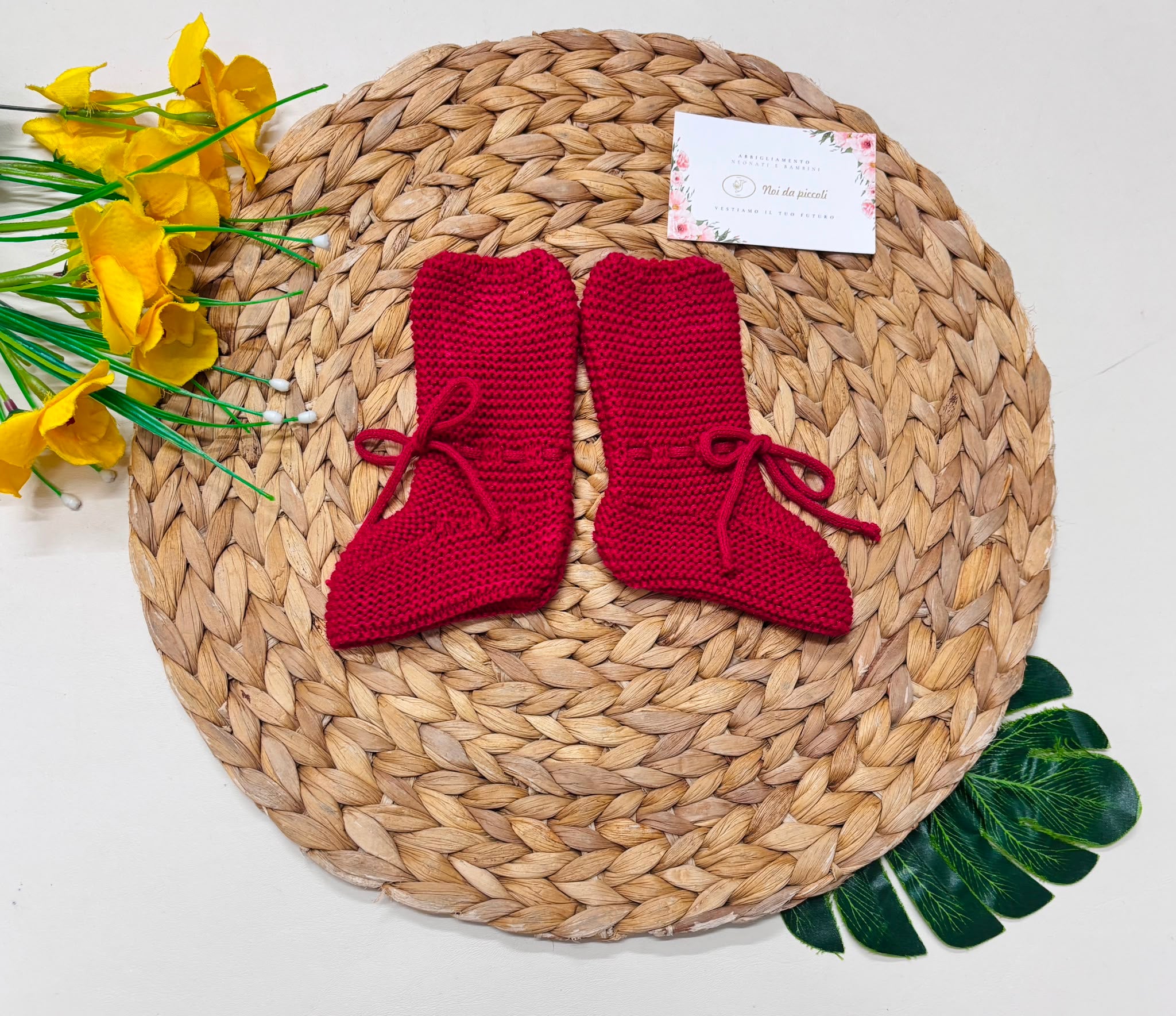 CALZINI caldo cotone ROSSO