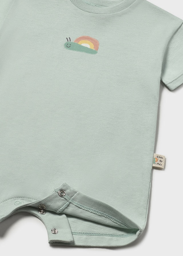 PAGLIACCCETTO IN COTONE VERDE - Noi da piccoli