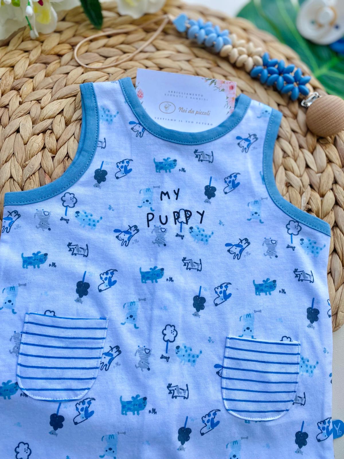 PAGLIACCETTO 100 % COTONE cielo - Noi da piccoli