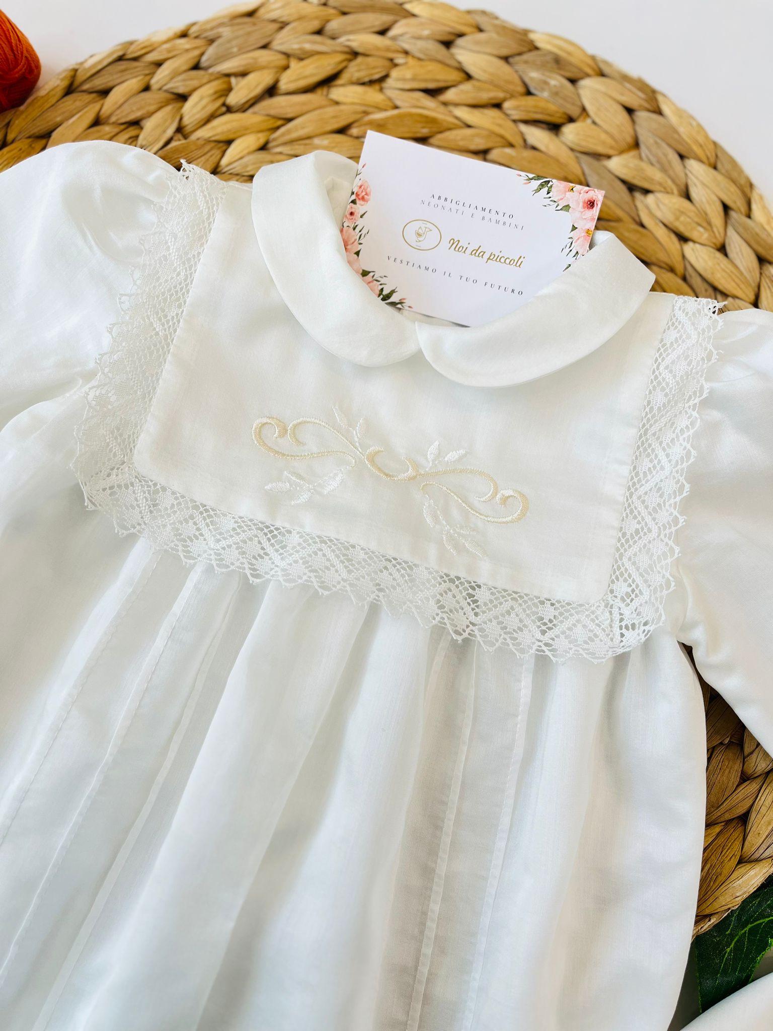 PAGLIACCETTO CERIMONIALE CON CUFFIA FILIPPO VANIGLIA - Noi da piccoli