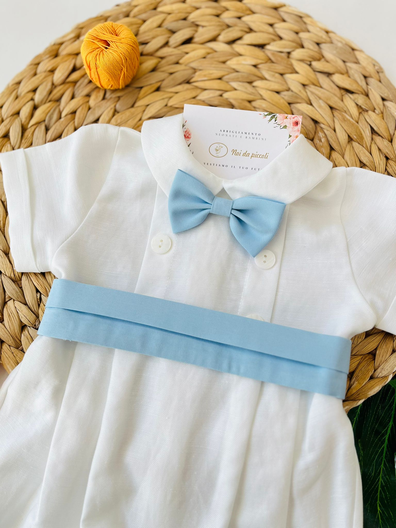 PAGLIACCETTO EVENTO 100 % COTONE CIELO - Noi da piccoli