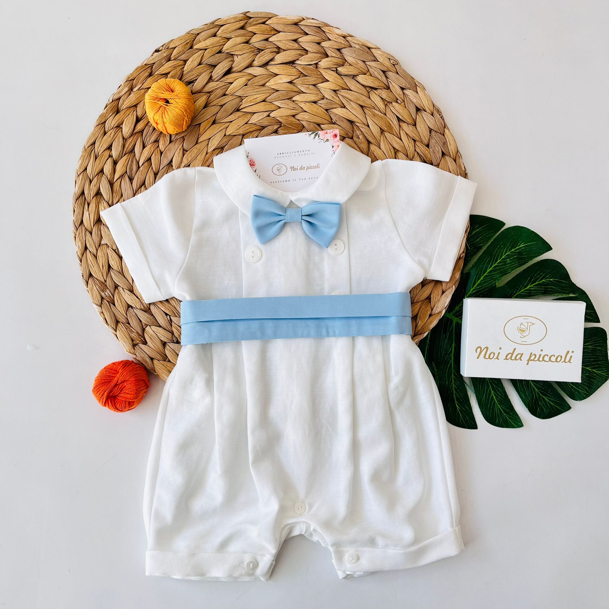 PAGLIACCETTO EVENTO 100 % COTONE CIELO - Noi da piccoli