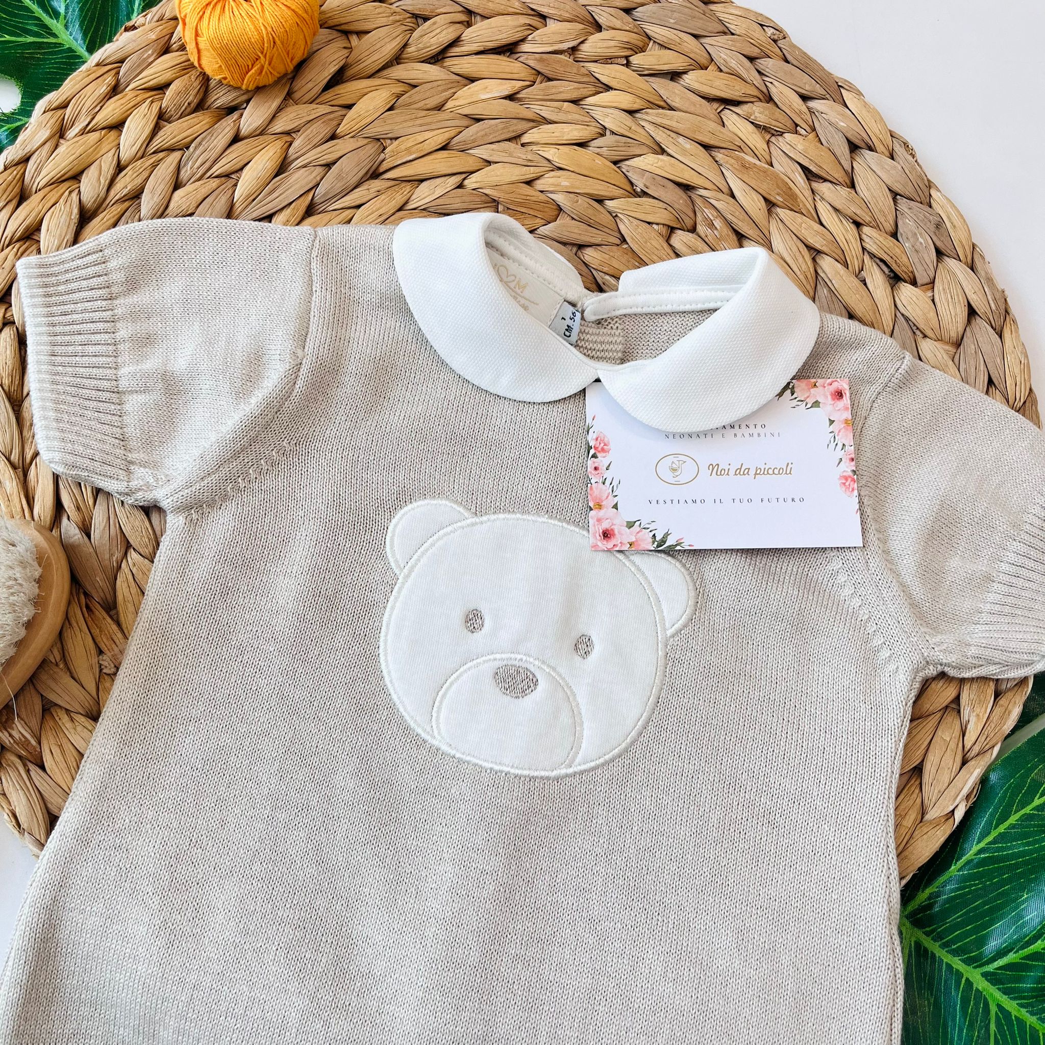 PAGLIACCETTO IN FILO TORTORA - Noi da piccoli