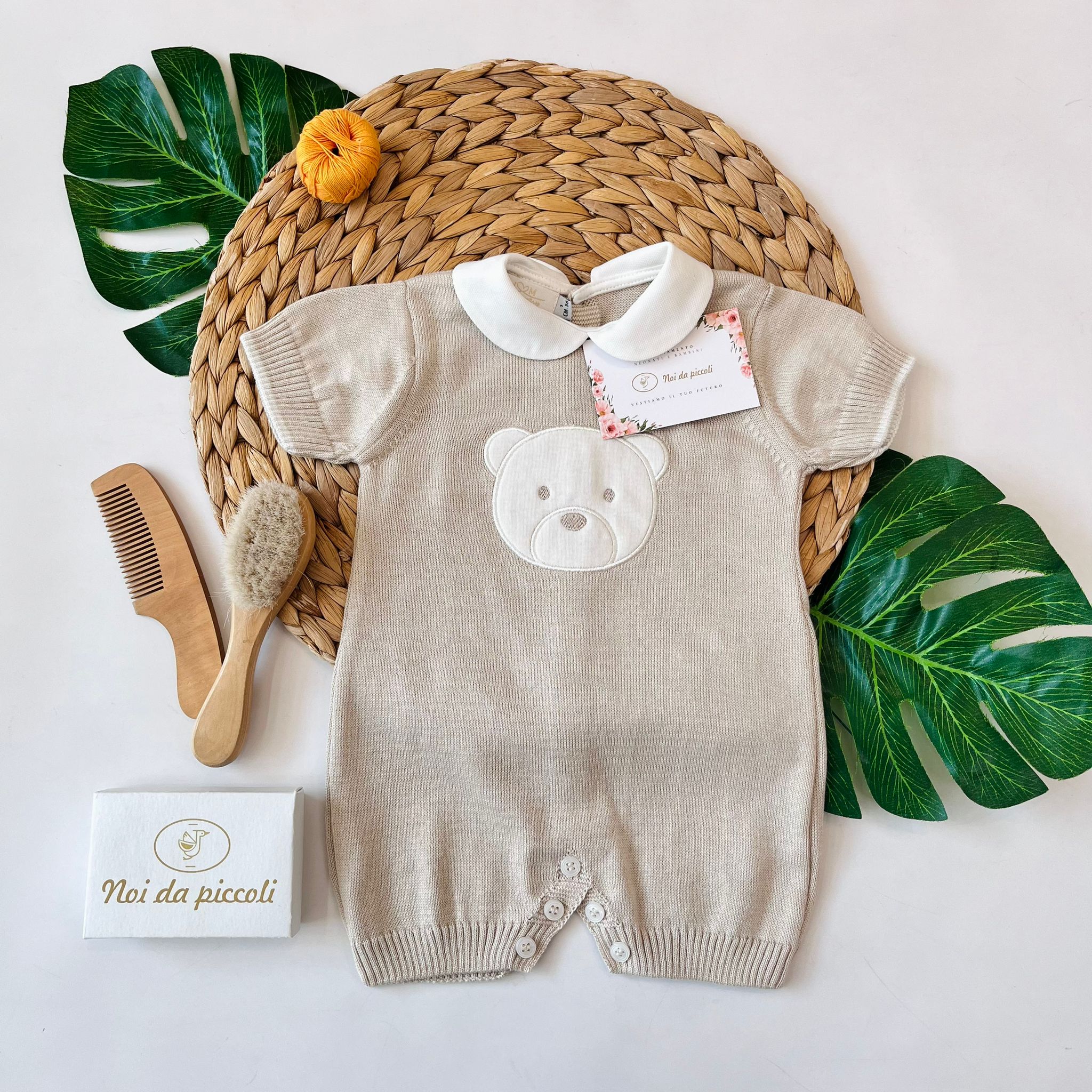 PAGLIACCETTO IN FILO TORTORA - Noi da piccoli