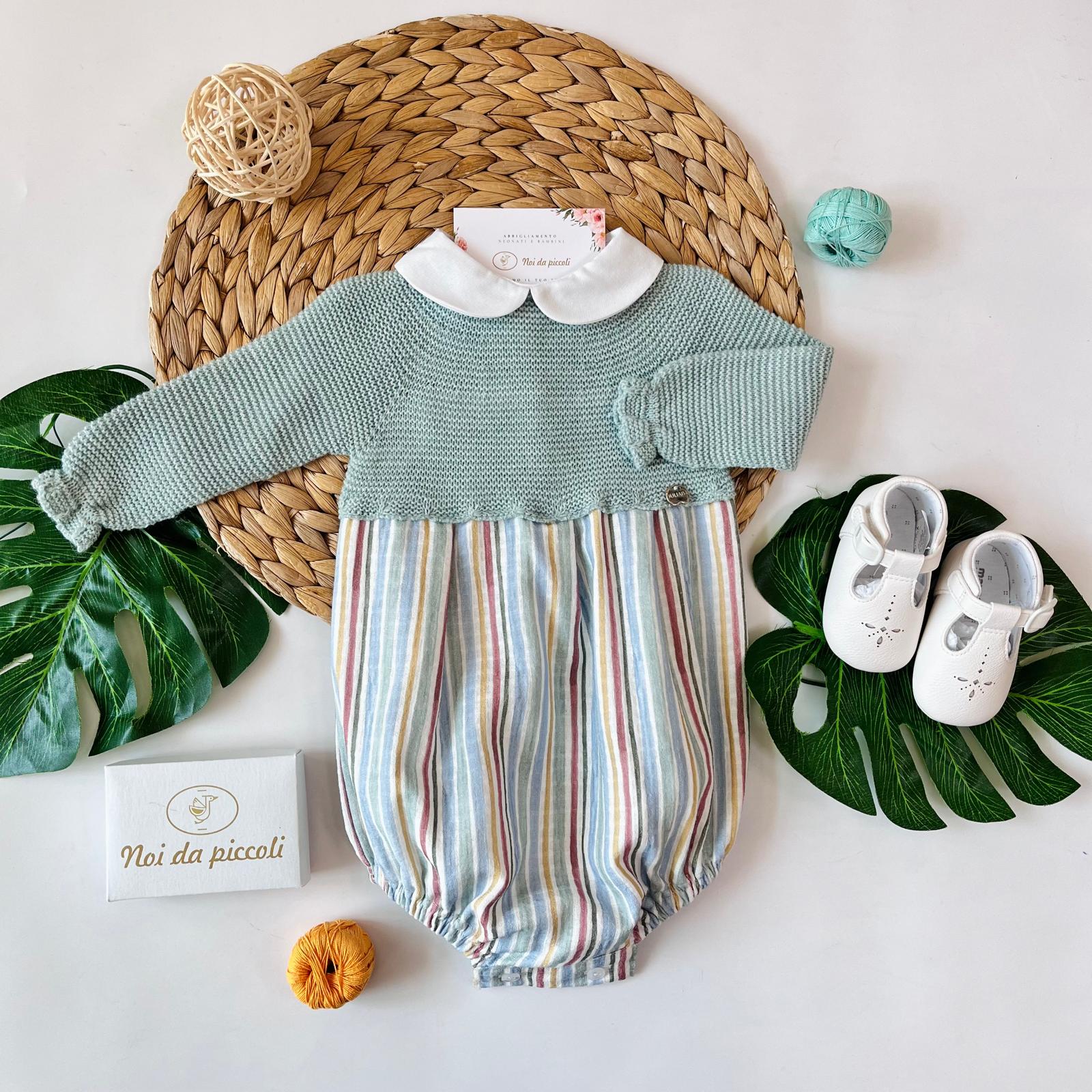 PAGLIACCETTO RAINBOW Verde - Noi da piccoli