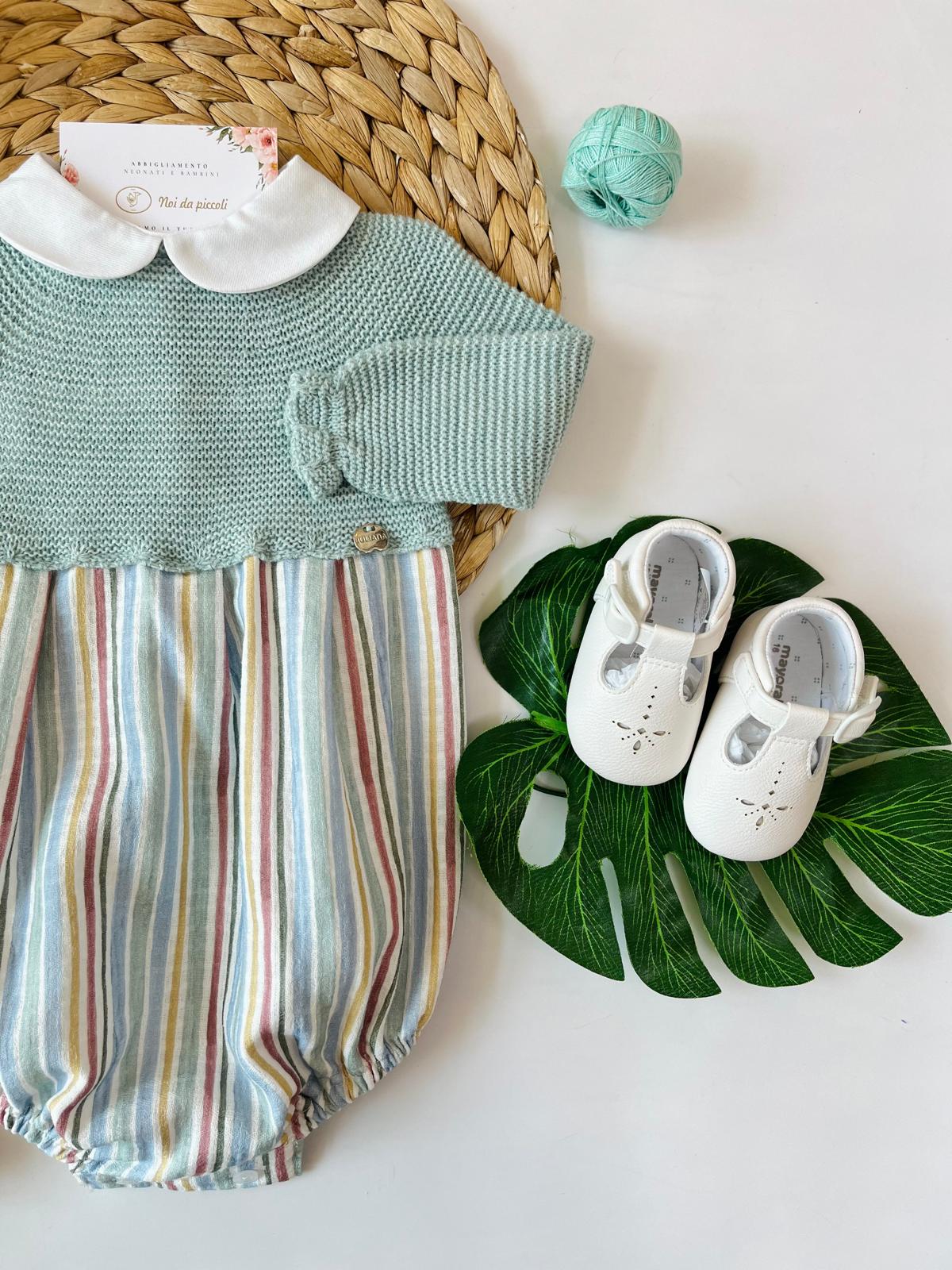 PAGLIACCETTO RAINBOW Verde - Noi da piccoli