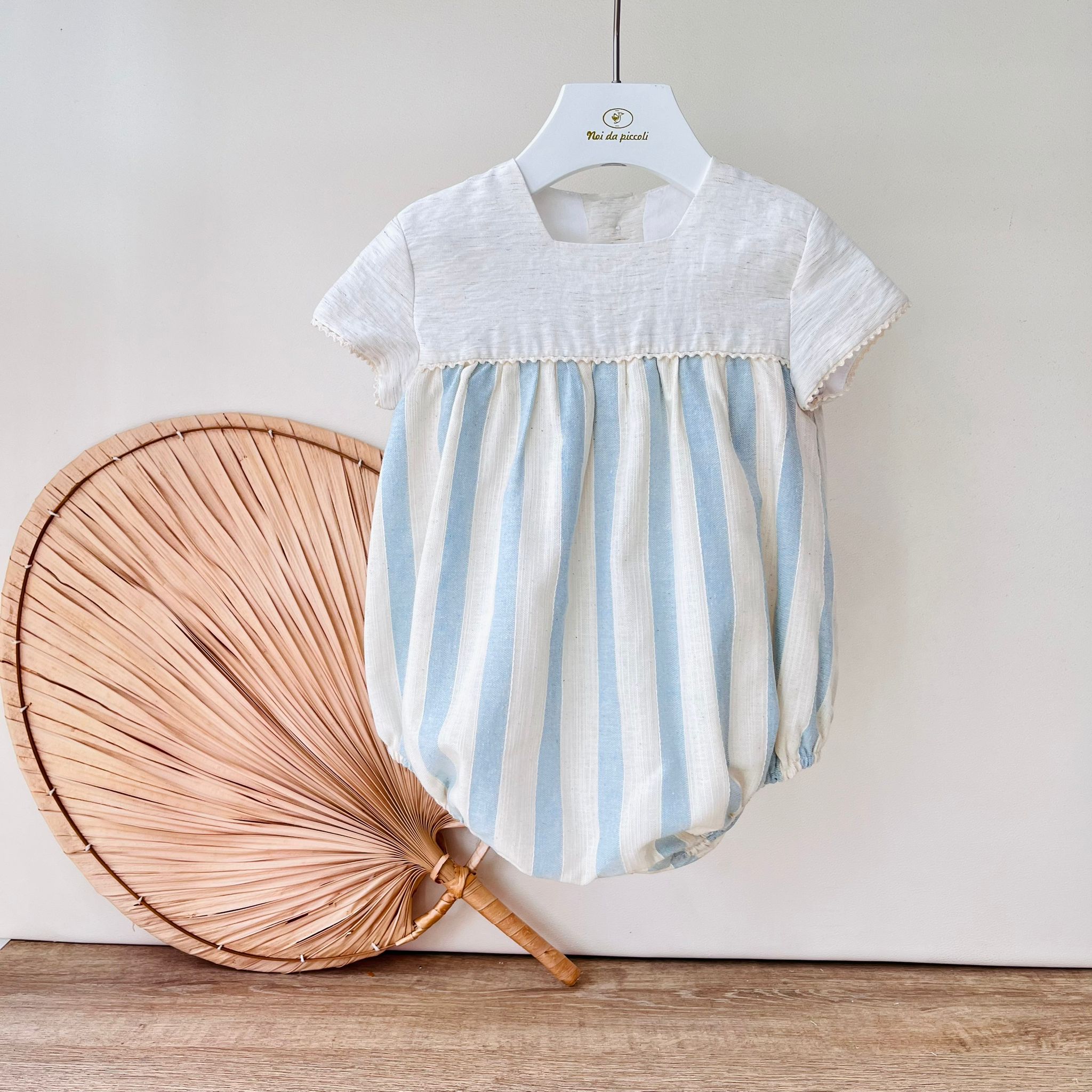 PAGLIACCETTO TRIESTE 100 % COTONE CIELO - Noi da piccoli