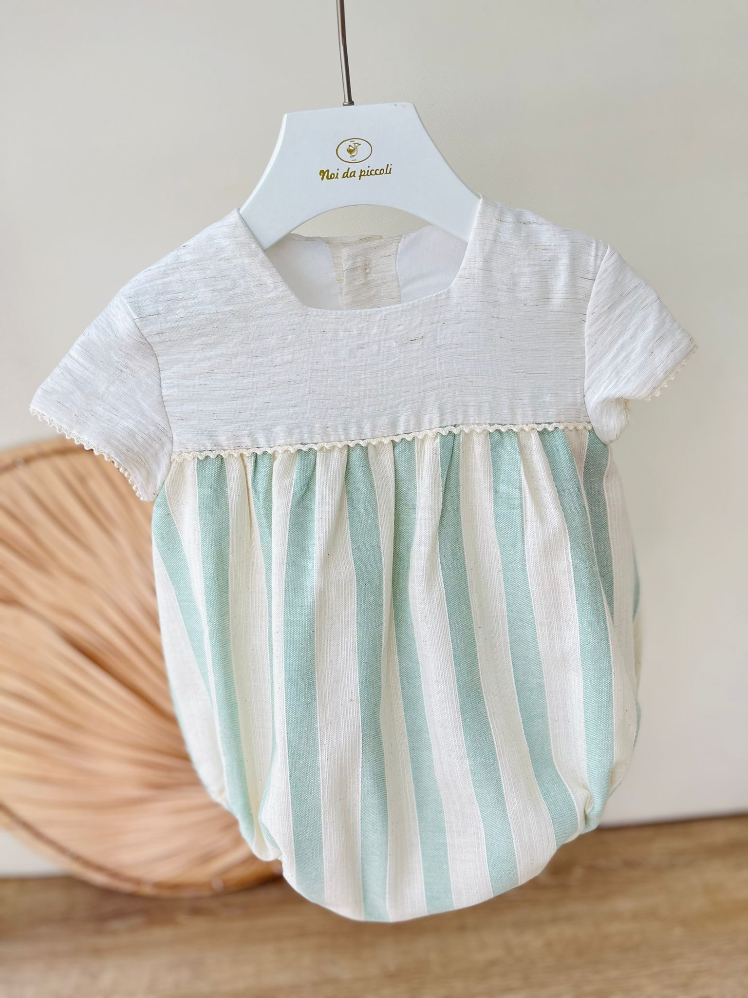 PAGLIACCETTO TRIESTE 100 % COTONE VERDE - Noi da piccoli