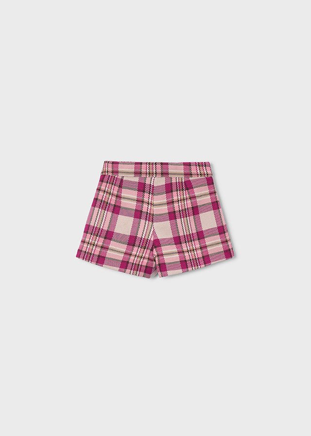 PANTALONCINO - BERMUDA IN COTONE CALDO ROSA - Noi da piccoli