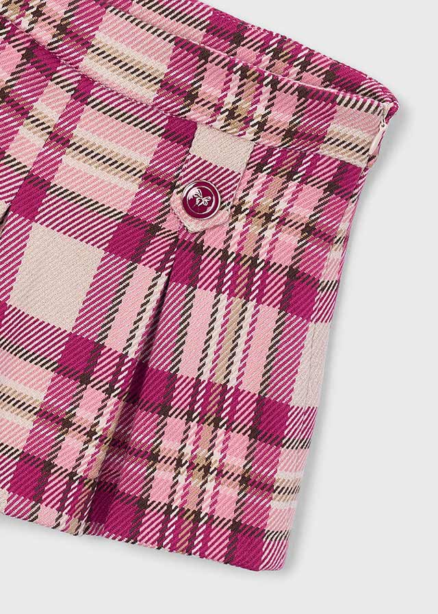 PANTALONCINO - BERMUDA IN COTONE CALDO ROSA - Noi da piccoli