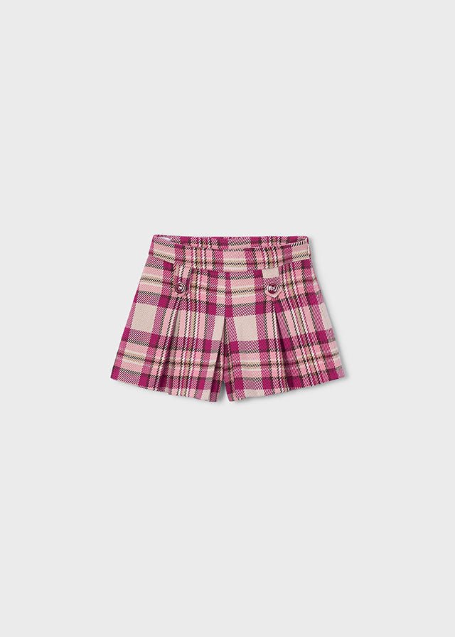 PANTALONCINO - BERMUDA IN COTONE CALDO ROSA - Noi da piccoli