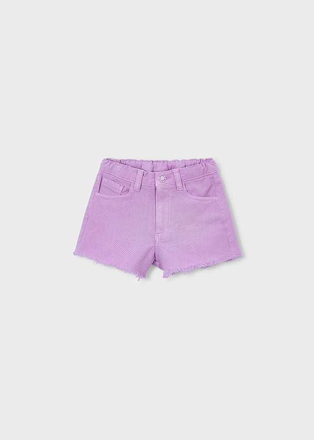 PANTALONCINO IN COTONE LILLA - Noi da piccoli
