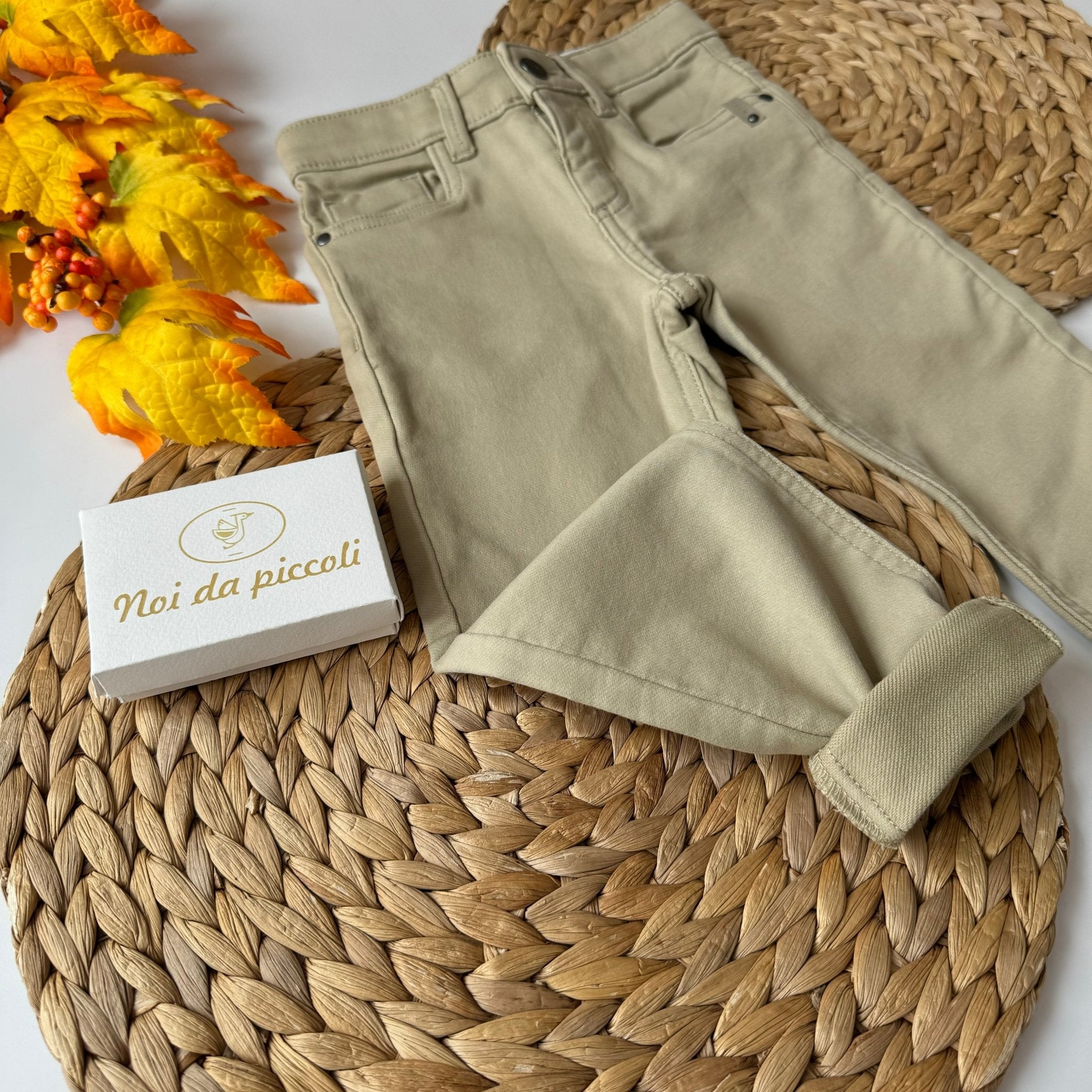 PANTALONE BEIGE CHIARO - Noi da piccoli