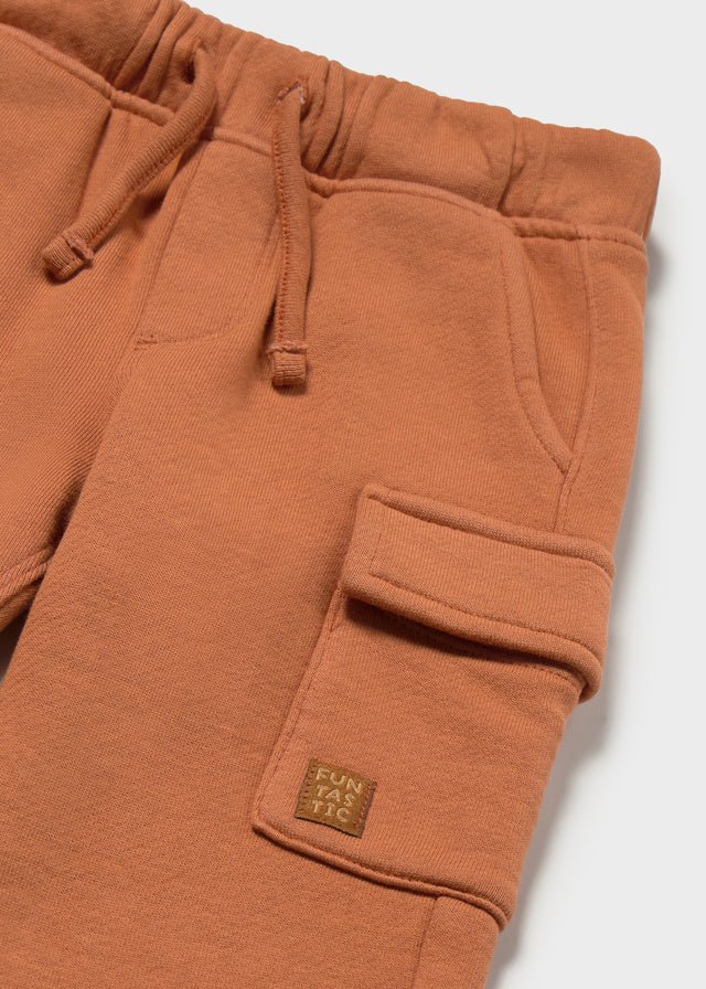 Pantalone Cargo in Cotone Caldo Ruggine Mayoral - dettaglio 1
