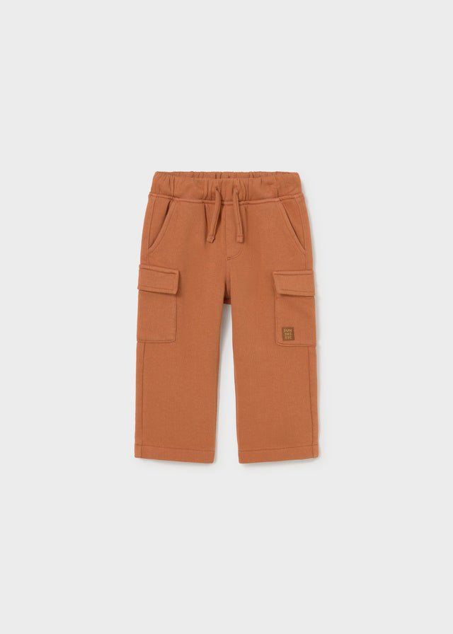 Pantalone Cargo in Cotone Caldo Ruggine Mayoral