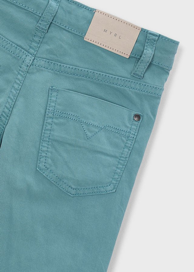 PANTALONE IN COTONE ALGA - Noi da piccoli