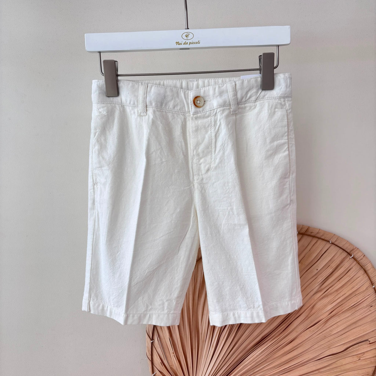 Pantalone in Cotone Bianco Mayoral