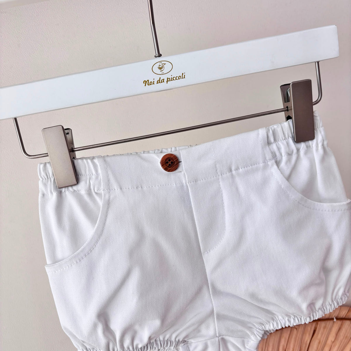 Pantalone in Cotone Bianco Mayoral - dettaglio 1