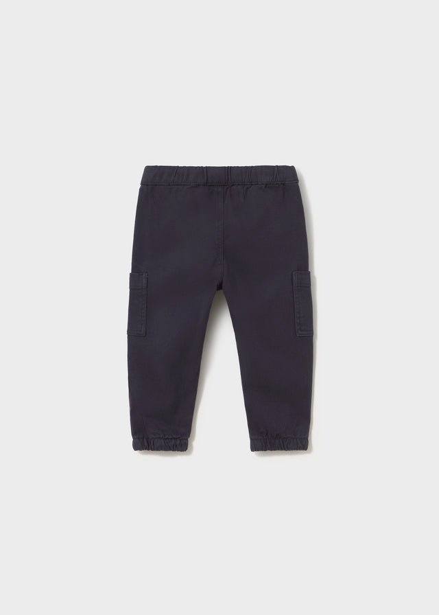 Pantalone in Cotone Caldo Blu Mayoral - Noi da piccoli